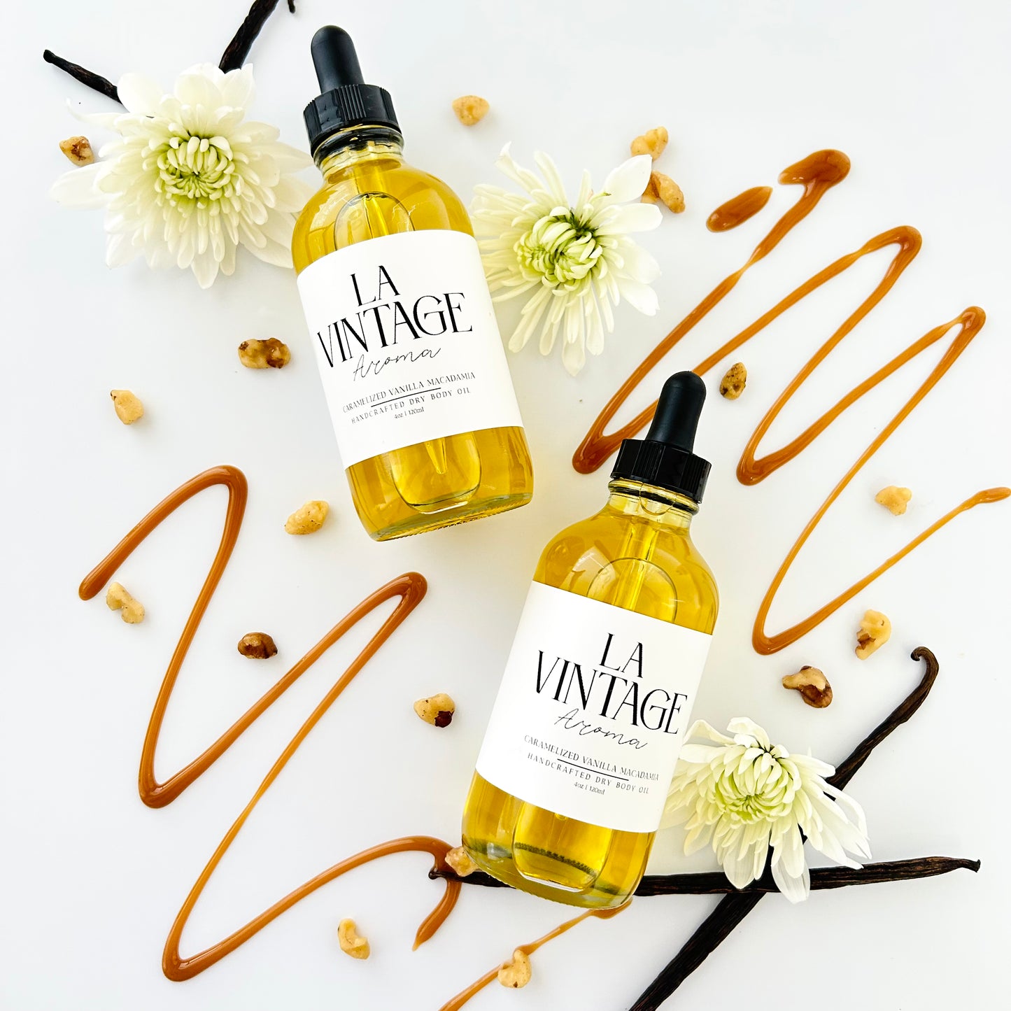 Caramelized Vanilla Macadamia Body Oil