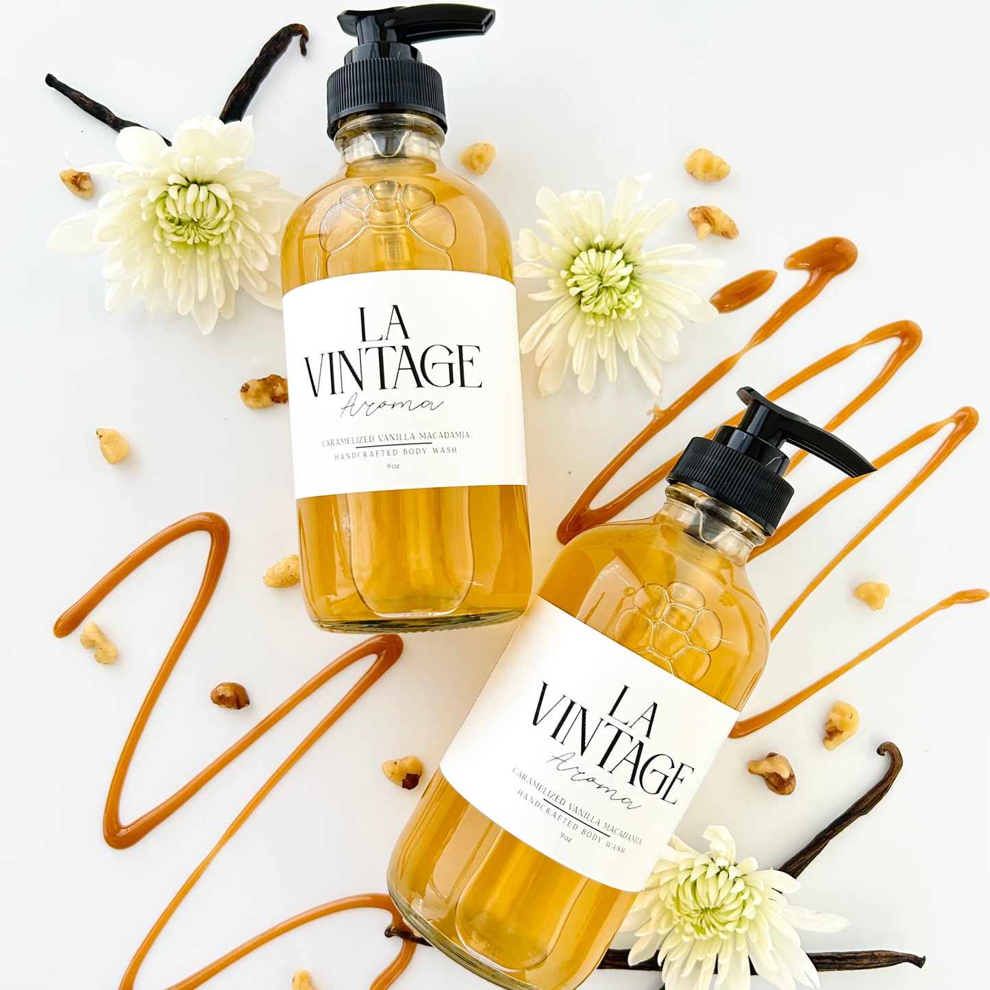 Caramelized Vanilla Macadamia Body Wash