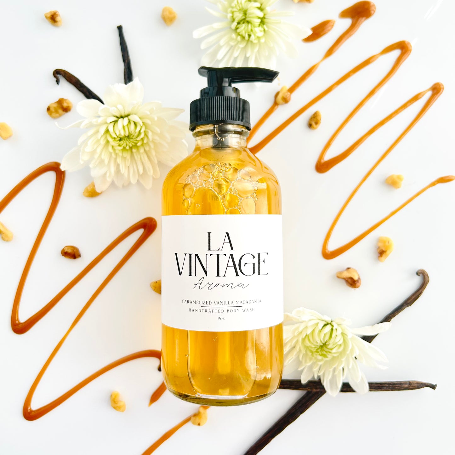 Caramelized Vanilla Macadamia Body Wash