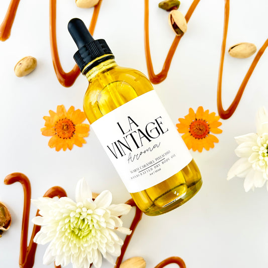 Warm Caramel Pistachio Body Oil