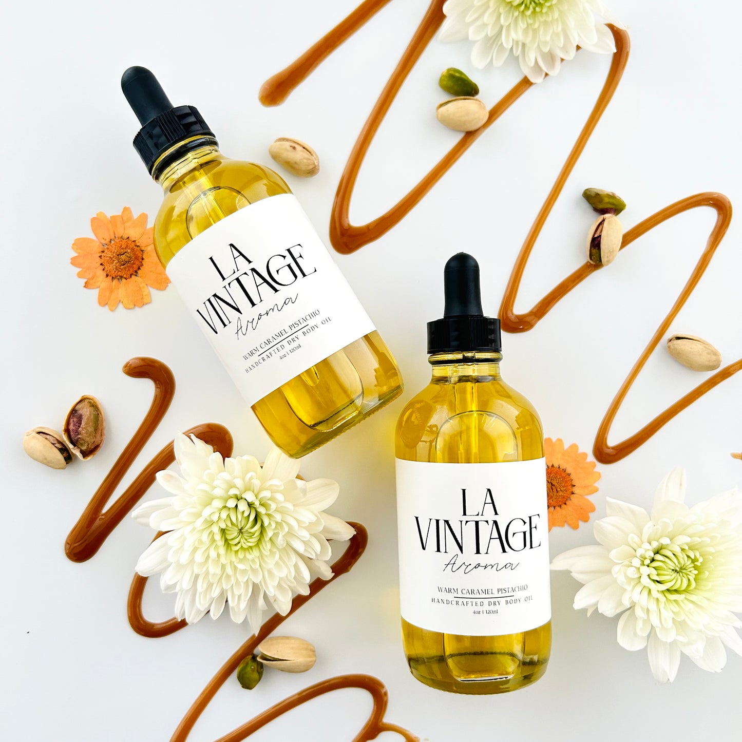 Warm Caramel Pistachio Body Oil