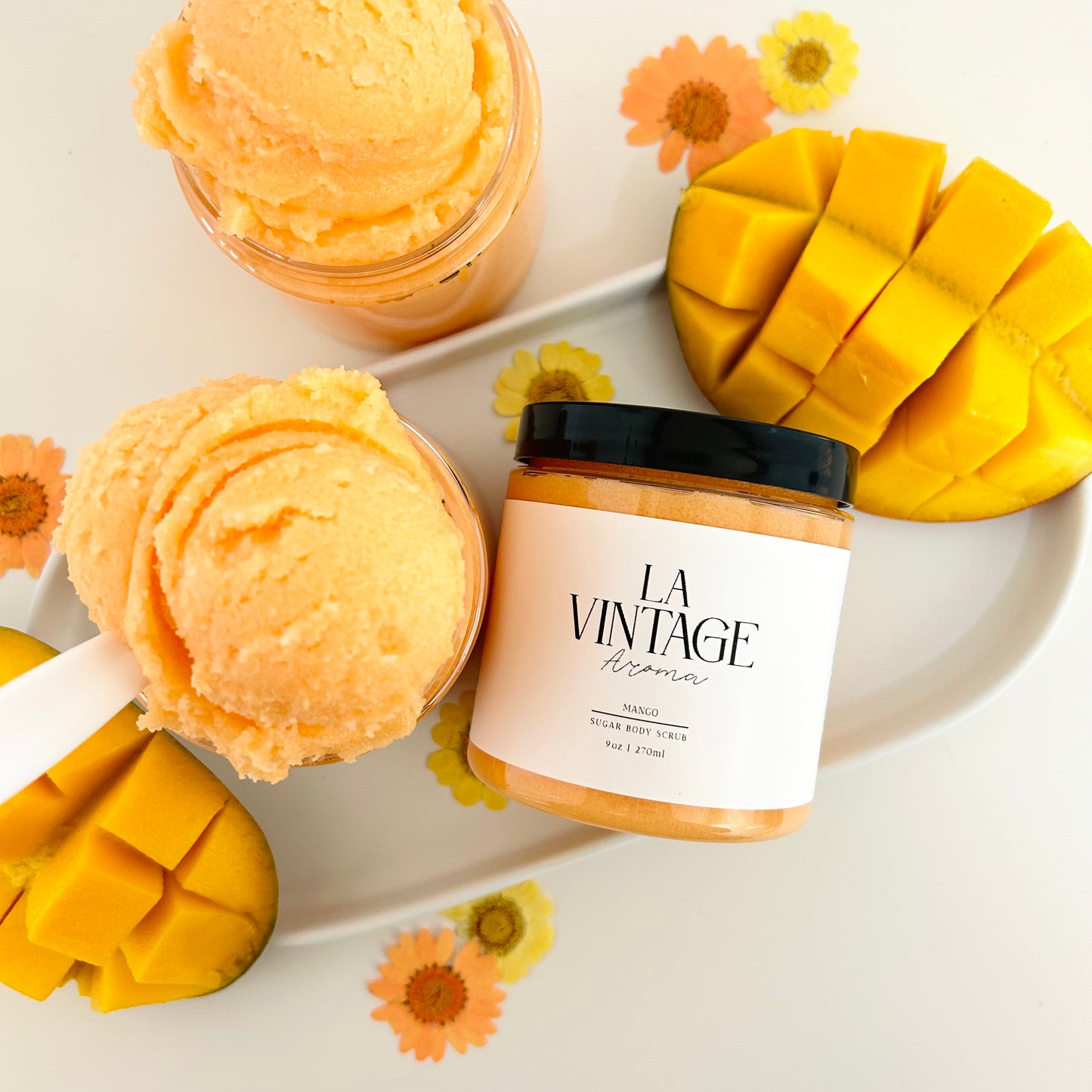 Mango Ice Cream Body Scrub