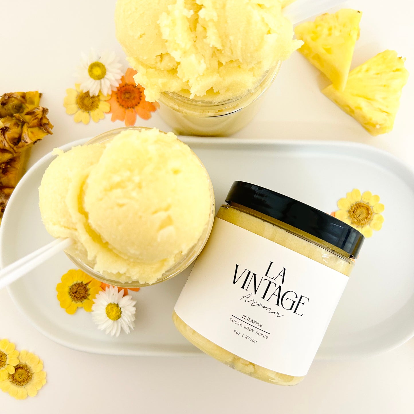 Pineapple Ice Cream Body Scrub