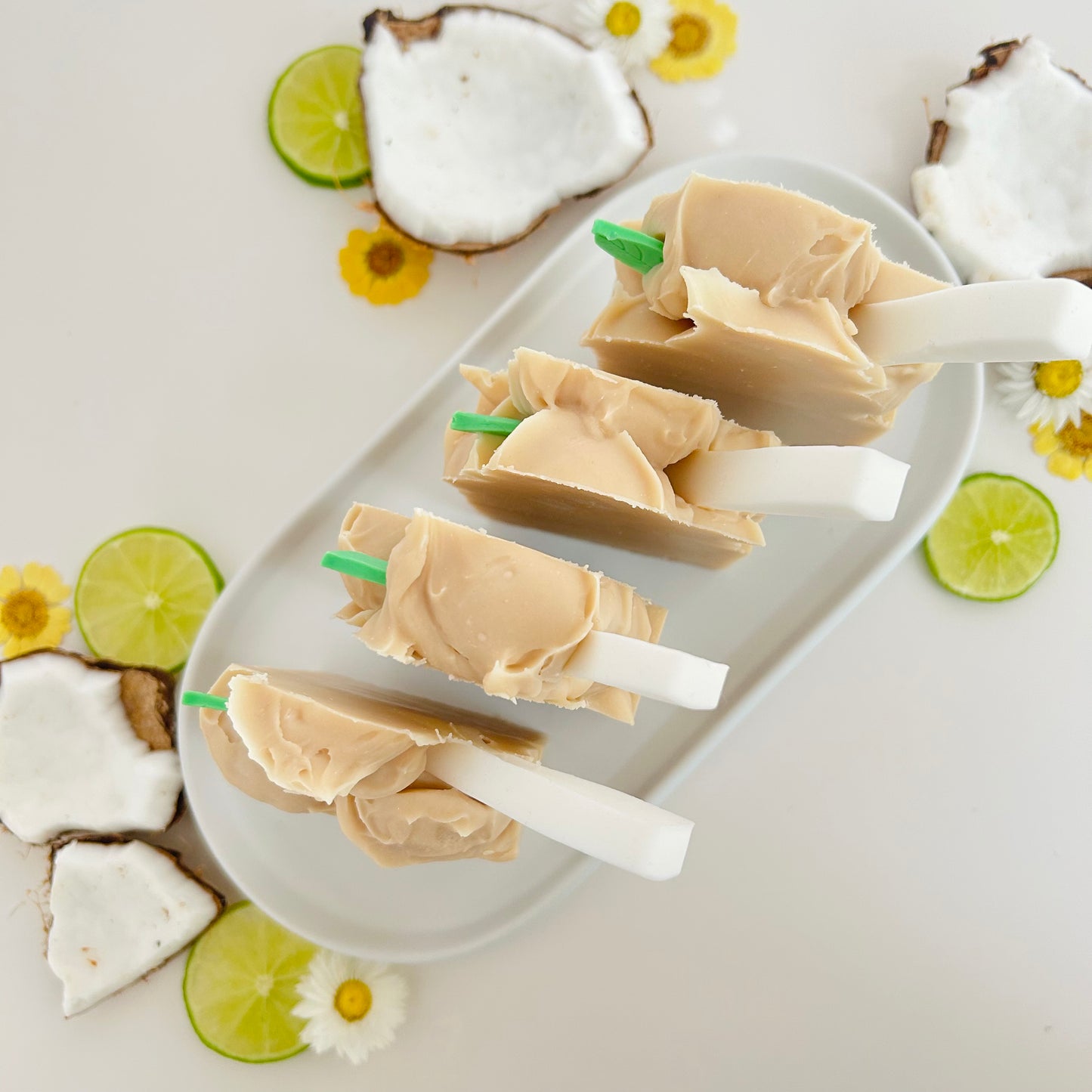 Coconut Lime Ice Cream 7oz Soap Bar