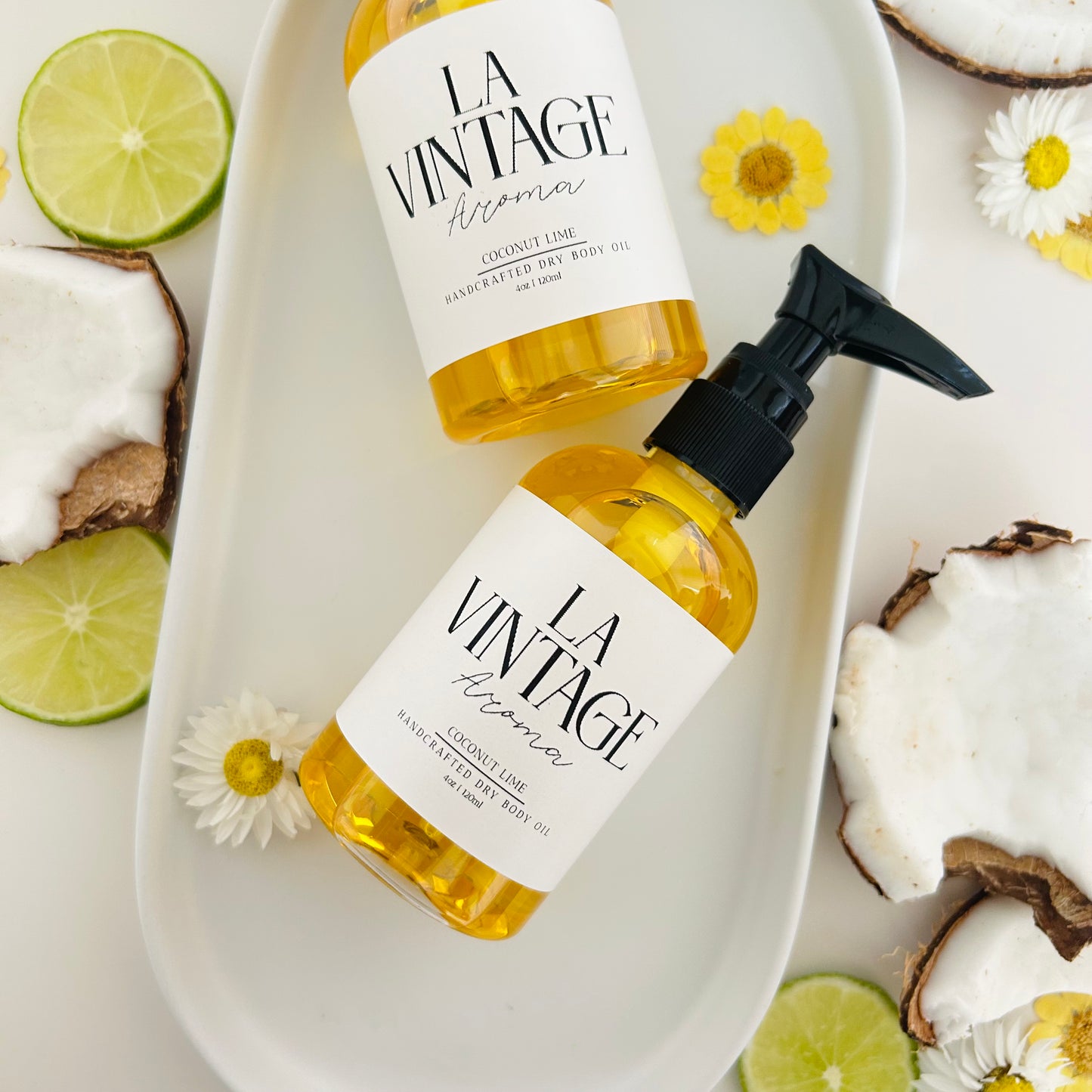 Coconut Lime Ice Cream  Body Oil