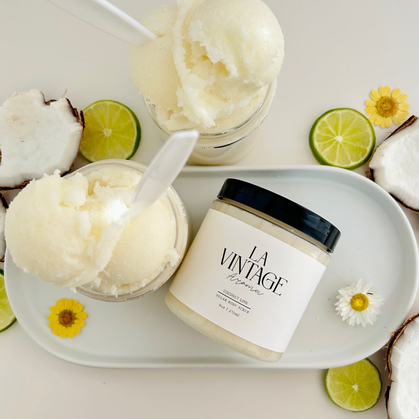 Coconut Lime Ice Cream Body Scrub