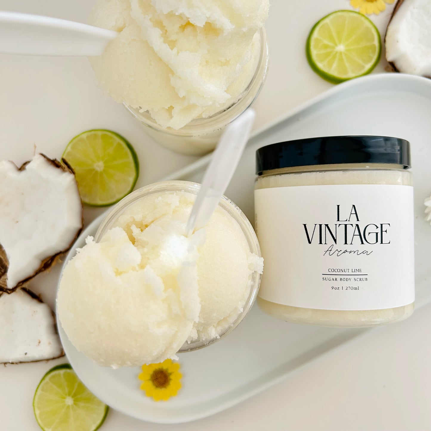 Coconut Lime Ice Cream Body Scrub