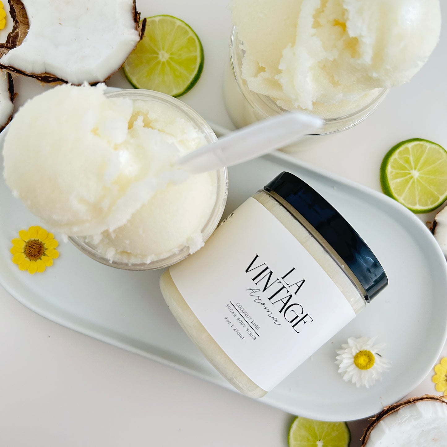 Coconut Lime Ice Cream Body Scrub