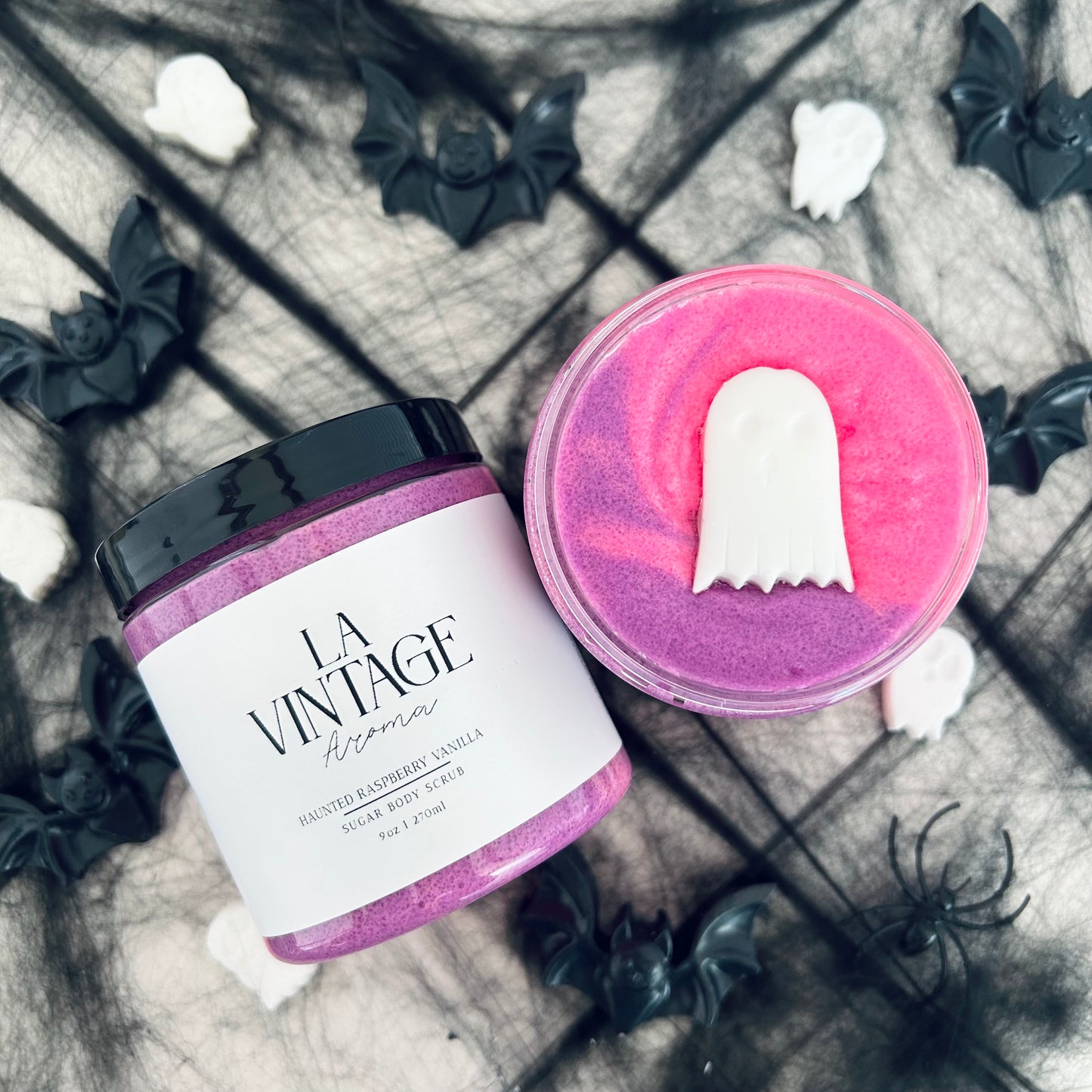 Haunted Raspberry Vanilla Whipped Body Scrub