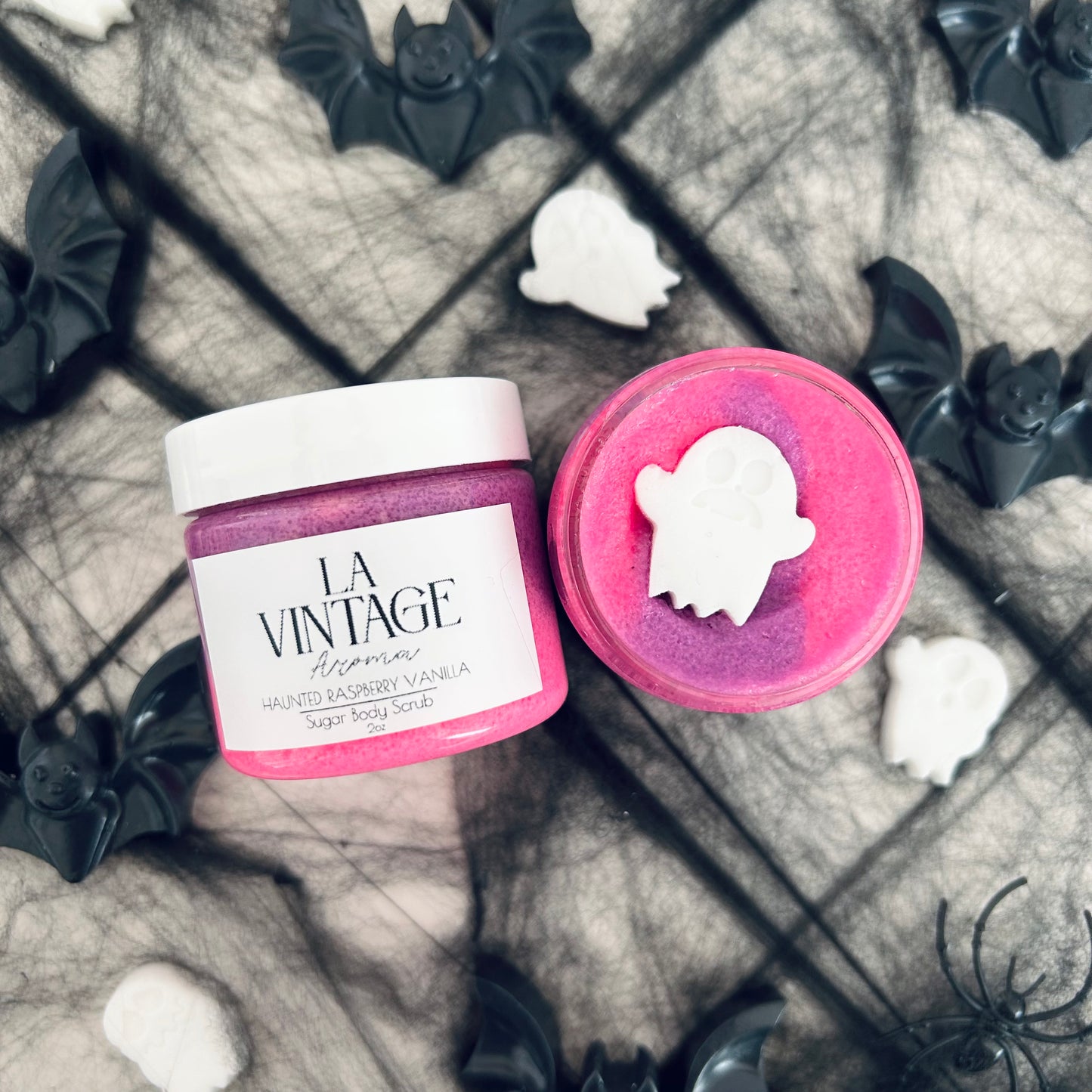 Haunted Raspberry Vanilla Whipped Body Scrub