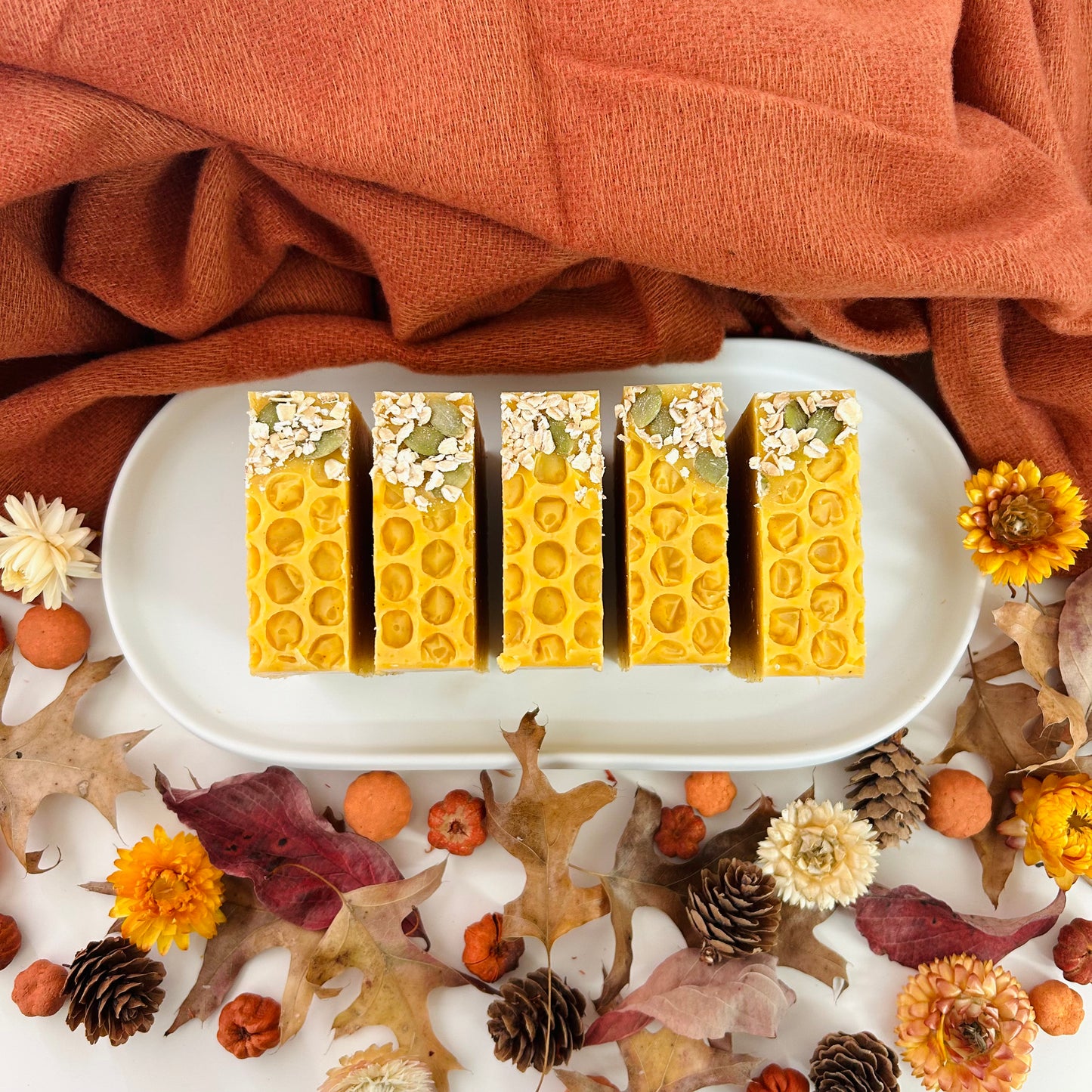 Pumpkin Honey & Oats Soap Bar