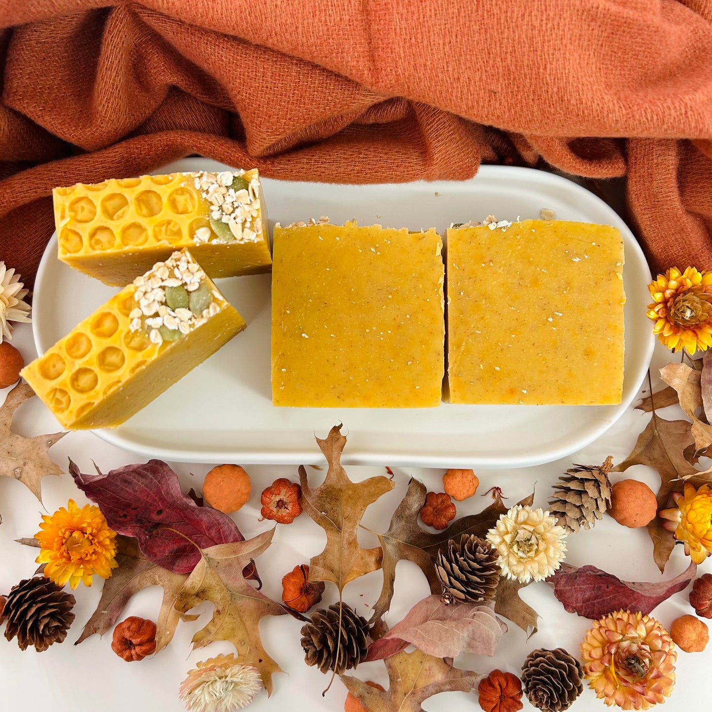 Pumpkin Honey & Oats Soap Bar