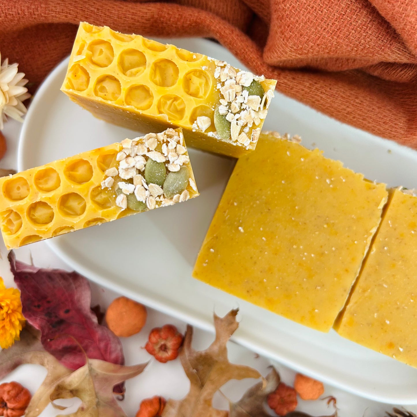 Pumpkin Honey & Oats Soap Bar