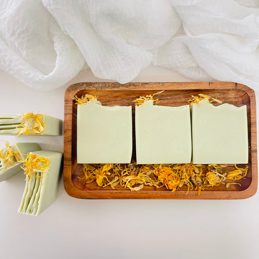 Calendula Patchouli Essential Oil Soap Bar