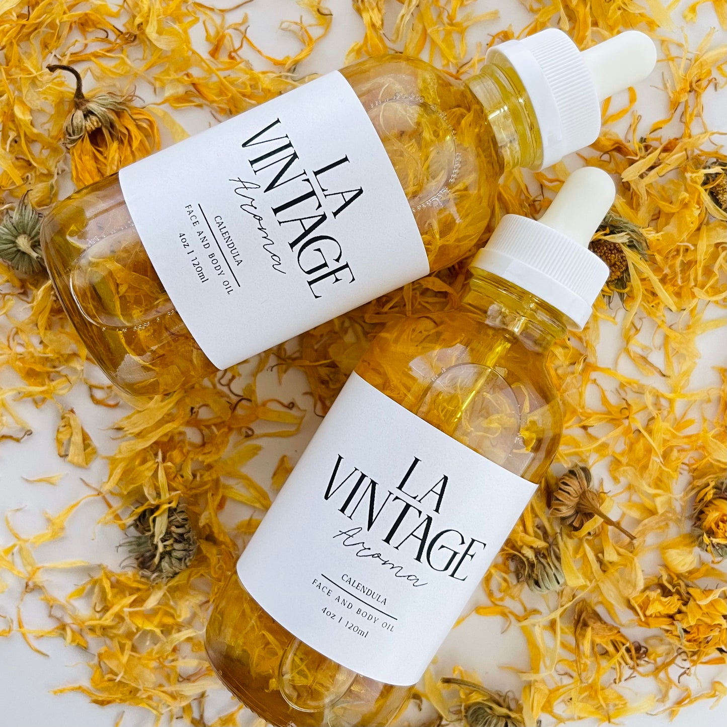 Calendula Herbal Face And Body Oil